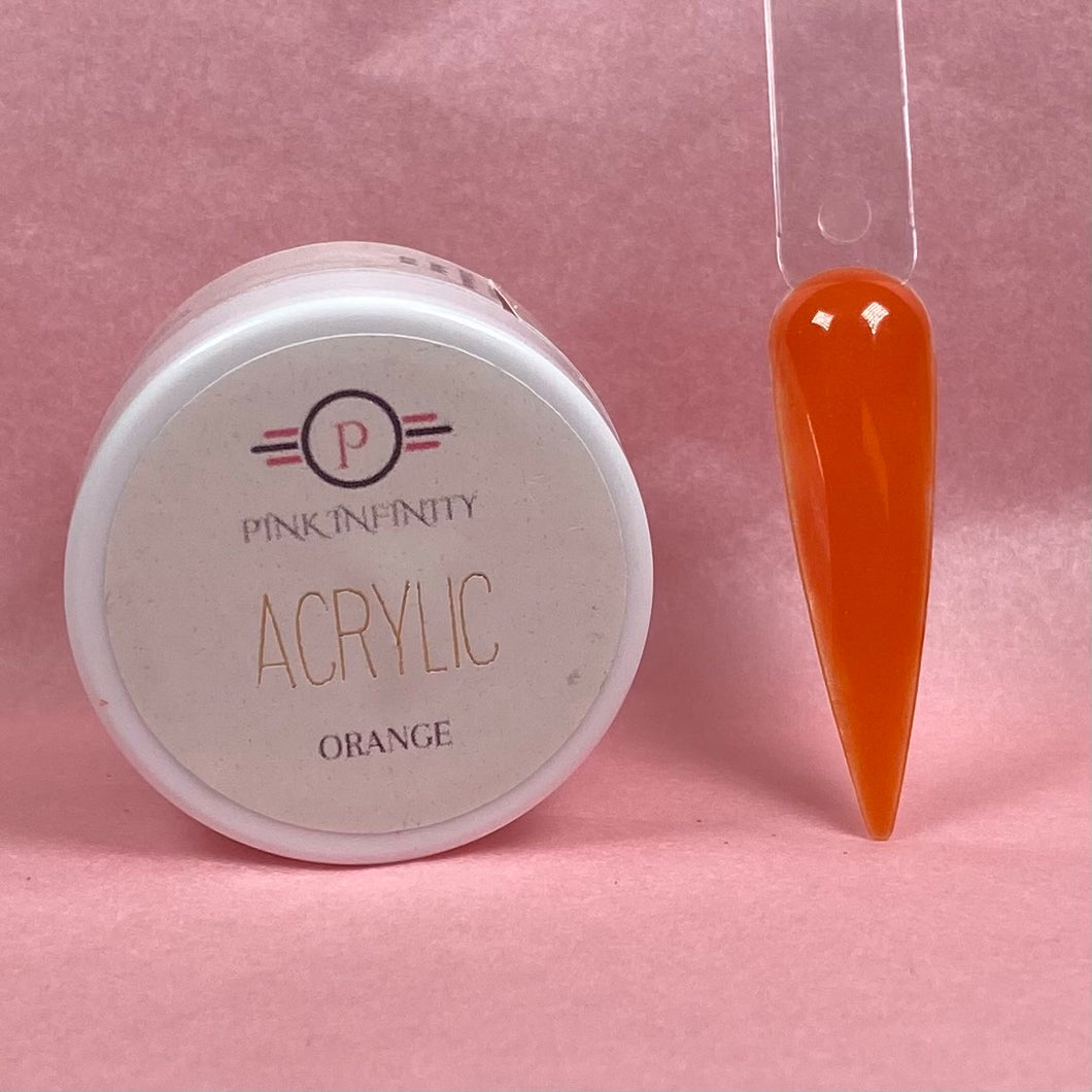 Orange Acrylic Powder
