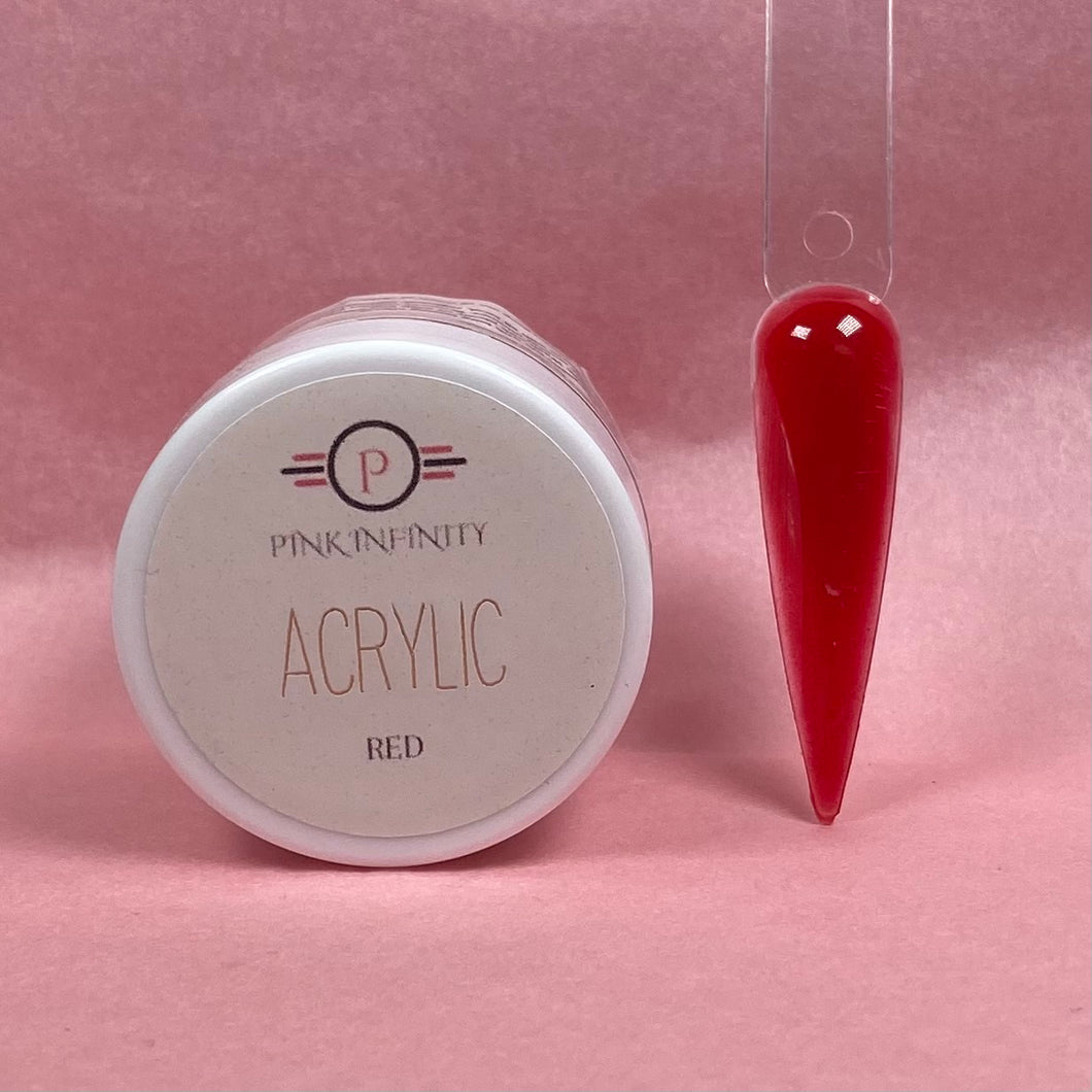 Red Acrylic Powder