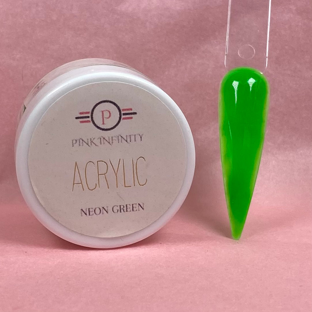 Neon Green Acrylic Powder