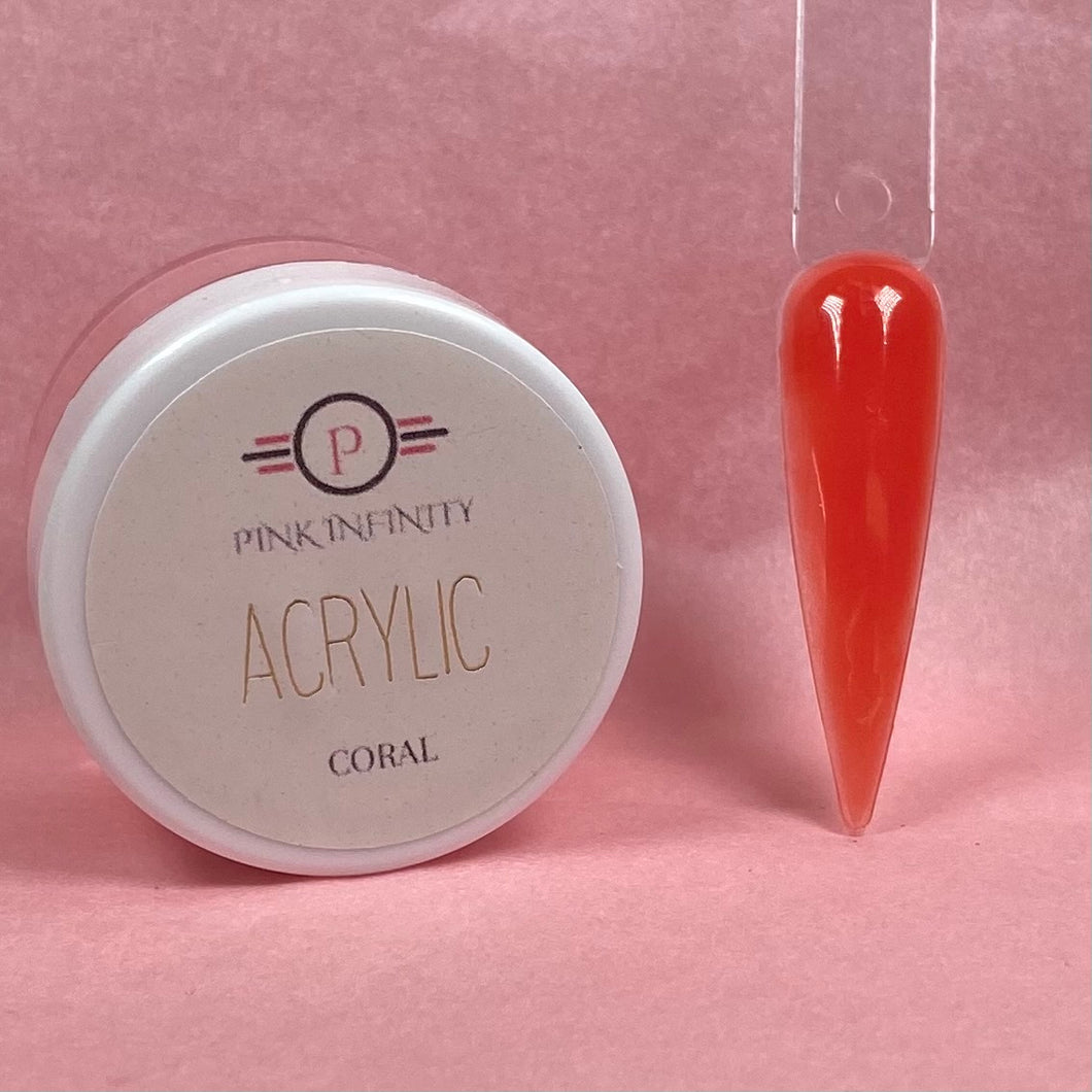 Coral Acrylic Powder